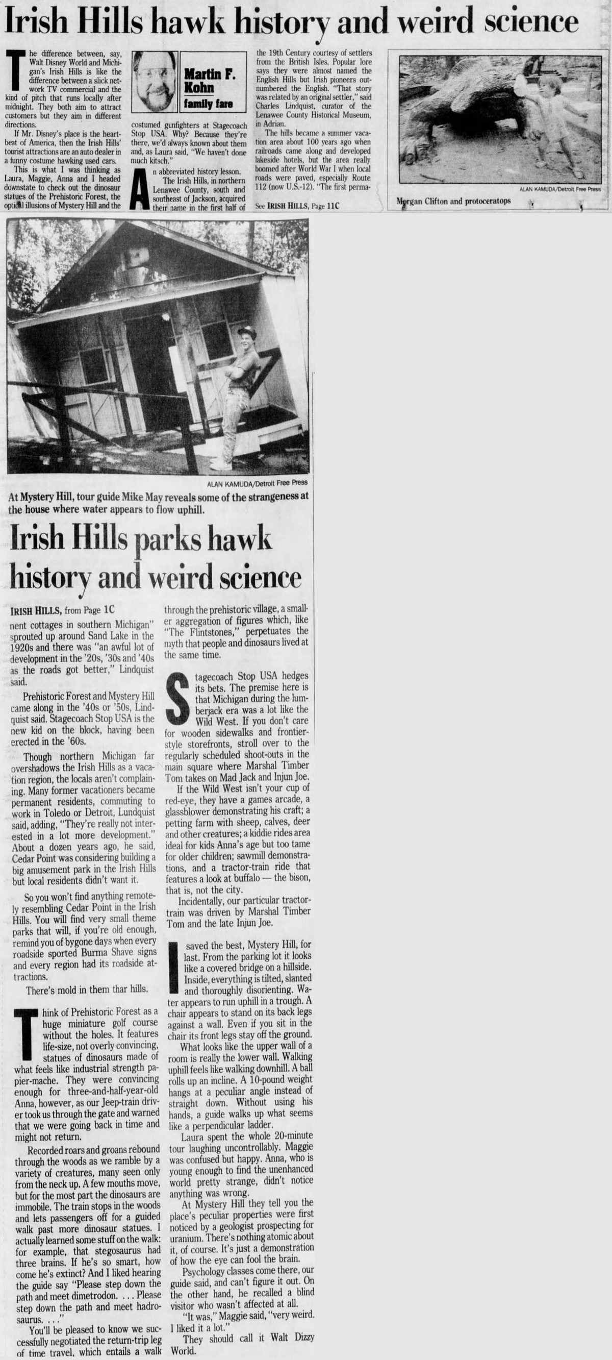 Irish Hills Area - July 1988 Article (newer photo)